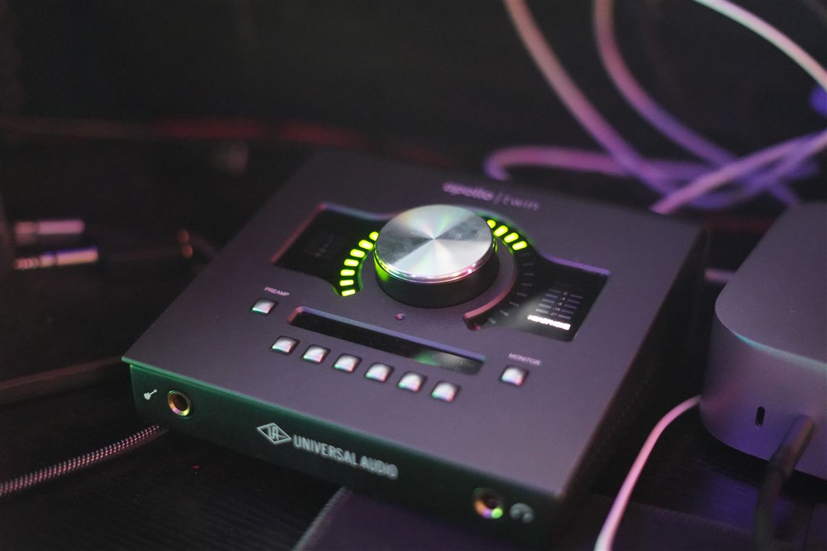Interface audio du studio